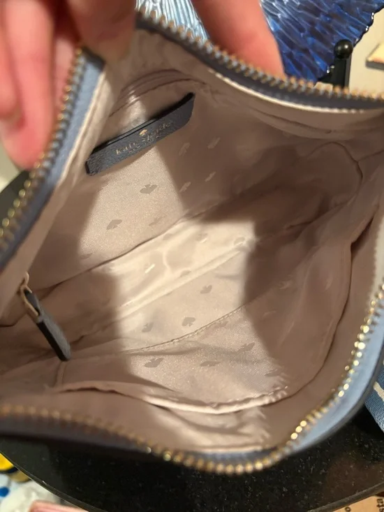 Kate Spade Light/Sky Blue Rosie Thick Strap Crossbody Purse - Picture 8 of 8